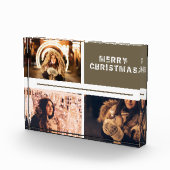 Fotocollage Modern kerstvakantie fotoblok (Rechts)