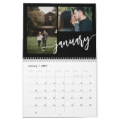 Fotocollage modern maak je eigen sjabloon kalender (Jan 2027)