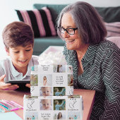 Fotocollage Modern We Love You Best Oma Ever Cadeaupapier