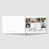 Fotocollage Modern Wedding Guest Book Gastenboek (Volledig)
