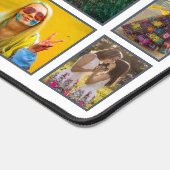 Fotocollage Modern Wit Gepersonaliseerd 25 foto Bureaumat (Hoek)