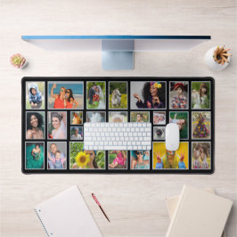 Fotocollage Modern Zwart Gepersonaliseerd 25 foto Bureaumat