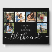 Fotocollage Moderne bruiloft Gastenboek (Voorkant)