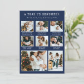 Fotocollage Moderne Kerstkaart (Staand voorkant)