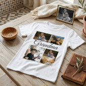Fotocollage Moderne Lay-out Custom T-shirt voor Fa