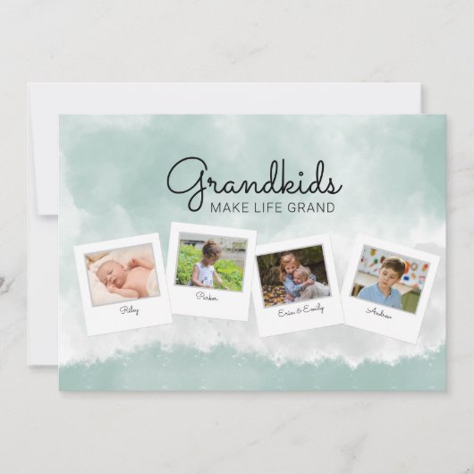 Fotocollage Moederdagkaart voor oma Kaart (Voorkant)