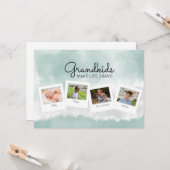 Fotocollage Moederdagkaart voor oma Kaart (Voorkant / Achterkant in situ)