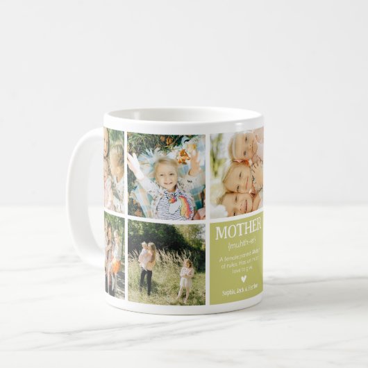  fotocollage Moederdefinitie Koffiemok (Voorkant links)