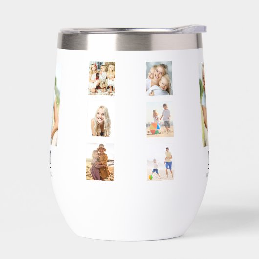 Fotocollage monogram naam (Links)