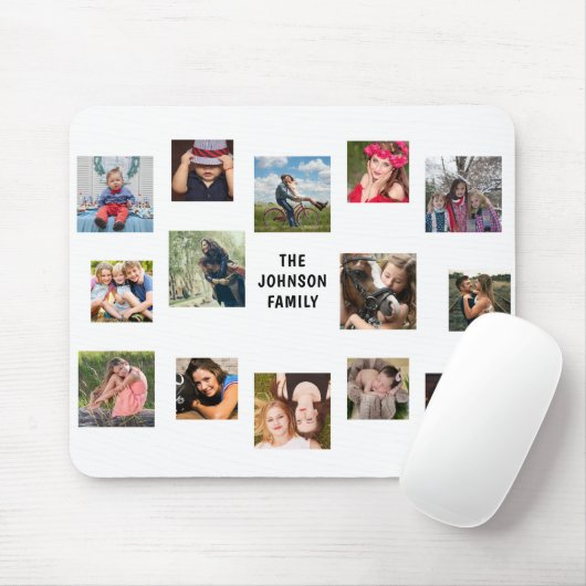 Fotocollage-Muismat Muismat (Met muis)