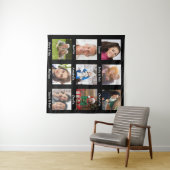 Fotocollage | Naam Geheugenhulp voor dementie Wandkleed (In Situ (horizontaal))