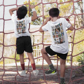 Fotocollage neef neef en nicht groep t-shirt