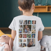 Fotocollage neefjes en nichtjes t-shirt