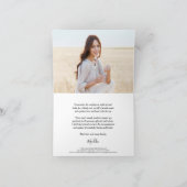 Fotocollage Nieuw Adres Modern Afstuderen Bedankkaart (Binnen)