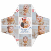 Fotocollage Nieuwe Papa Moderne Eerste Vaderdag Voetbal (Enkel)