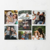 Fotocollage Nieuwjaarsvakantie Drieluik Wenskaart (Cover)