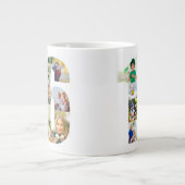 Fotocollage nummer 16 - 16e verjaardag grote koffiekop (Voorkant)