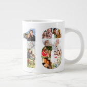 Fotocollage nummer 18 - 18e verjaardag grote koffiekop (Rechts)