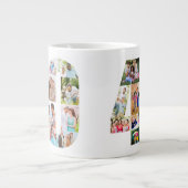 Fotocollage nummer 40 - 40e verjaardag grote koffiekop (Voorkant)