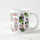 Fotocollage nummer 50 - 50ste verjaardag grote koffiekop (Rechts)