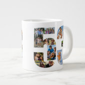 Fotocollage Nummer 53 - 53ste verjaardag Grote Koffiekop (Voorkant rechts)