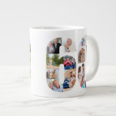 Fotocollage nummer 60 - 60e verjaardag grote koffiekop (Voorkant rechts)