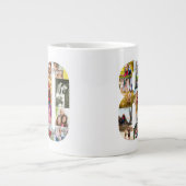 Fotocollage nummer 80 - 80ste verjaardag grote koffiekop (Voorkant)