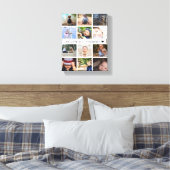 Fotocollage Oma Aandenken Canvas Afdruk (Insitu (Slaapkamer))