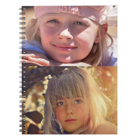 FOTOCOLLAGE OP MAAT NOTITIEBOEK (Voorkant)