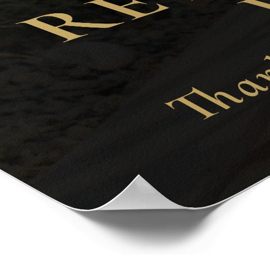 Fotocollage Pensioenfeest Welkomstbord Poster (Hoek)