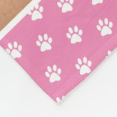  Fotocollage Pet Dog Naam Fleece Deken (Hoek)