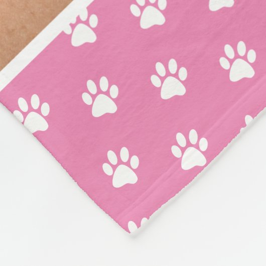  Fotocollage Pet Dog Naam Fleece Deken (Hoek)