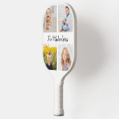 Fotocollage Pickleball Paddle (Links)