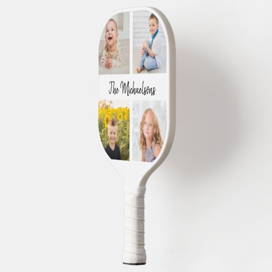 Fotocollage Pickleball Paddle (Links)