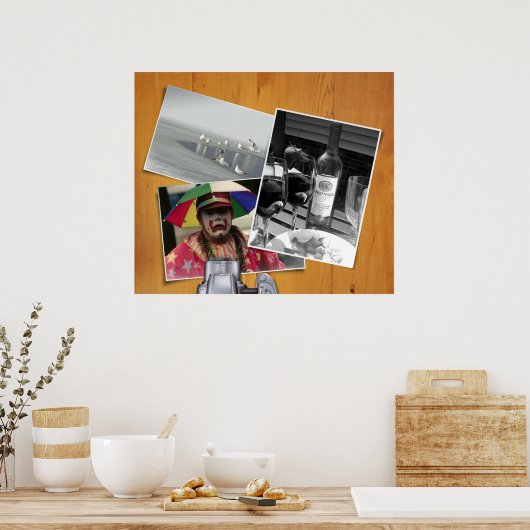 Fotocollage Poster (Keuken)