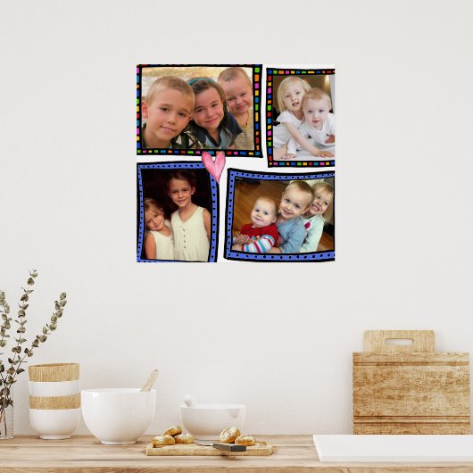 fotocollage poster (Keuken)