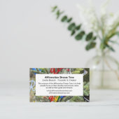 Fotocollage QR-code Visitekaartje (Staand voorkant)