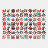 Fotocollage Red Holiday Inpakpapier Vel (Voorkant 2)