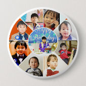 Fotocollage Ronde Button 4,0 Cm (Voorkant)