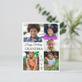 Fotocollage Special Person Verjaardag Briefkaart (Staand voorkant)