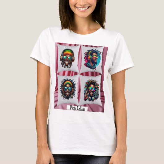 Fotocollage T-shirt (Voorkant)