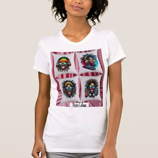 Fotocollage T-shirt (Voorkant)