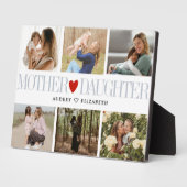 Fotocollage textuur moeder dochter fotoplaat (Zijkant)