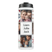 fotocollage thermische tumbler thermosbeker (Voorkant)