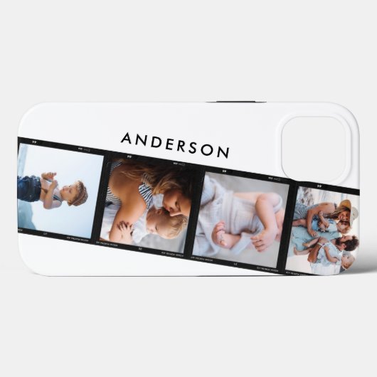  fotocollage typografie modern Case-Mate iPhone case (Achterkant (horizontaal))