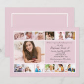 Fotocollage Uitnodiging (Voorkant / Achterkant)