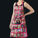 Fotocollage Uniek gepersonaliseerd Schort<br><div class="desc">Foto uniek gepersonaliseerd schort van Ricaso - let goed op het plaatsen van de bovenste foto's zodat u de look krijgt die u wilt</div>