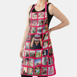 Fotocollage Uniek gepersonaliseerd Schort