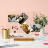 Fotocollage Uniek Huwelijkscadeau voor Koppel  Acryl Bord (Huwelijk)