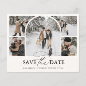 Fotocollage van budgetboog De datum opslaan Flyer (Voorkant)